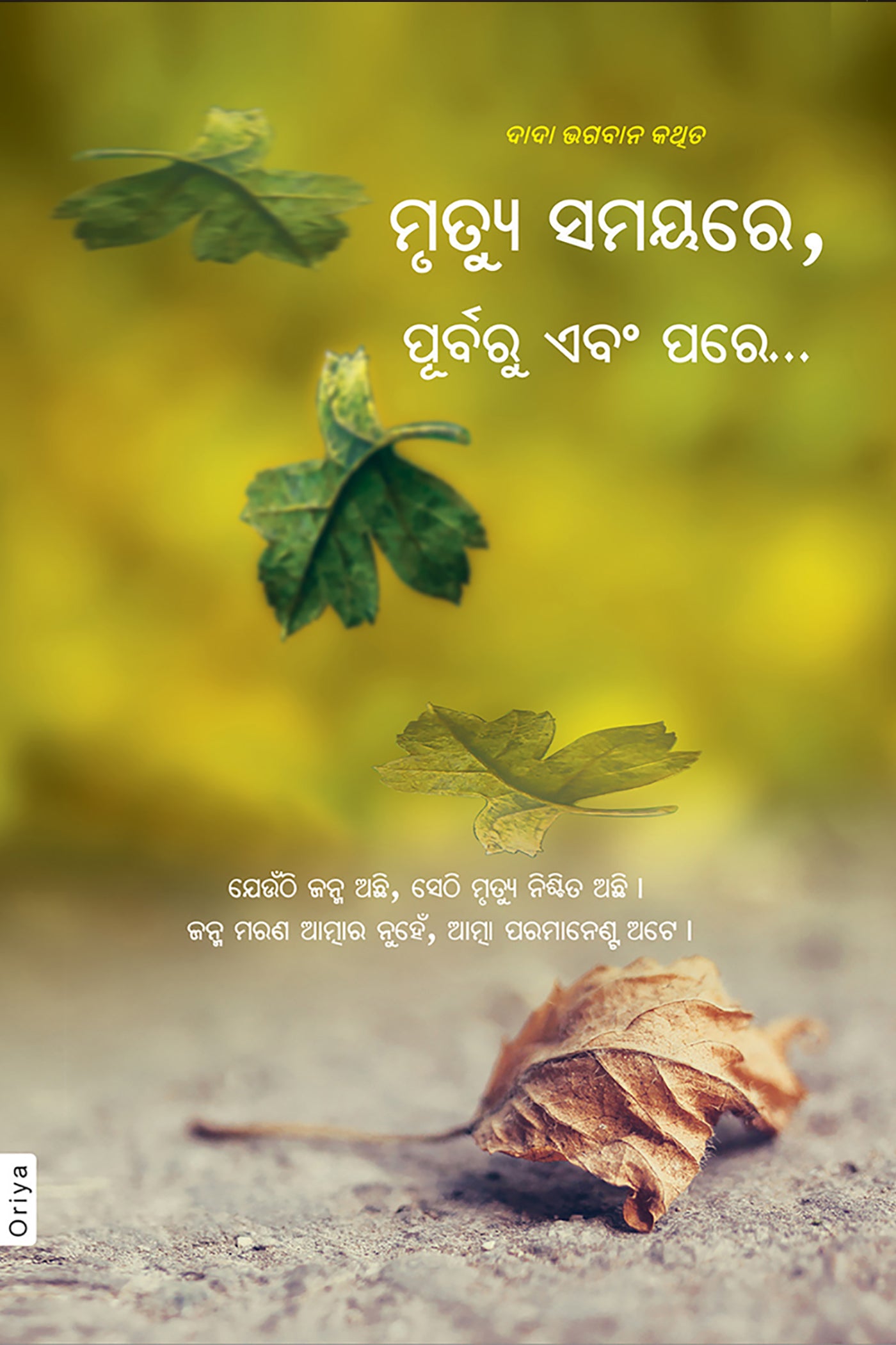 ମୃତ୍ୟୁ ସମୟ୧ର, ପୂର୍ବରୁ  ଏବଂ ପରେ…